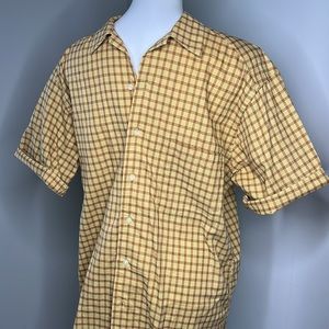 David Wood Haberdashery Portland, mens Maine Fine Cotton Shirt size medium